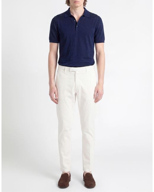 Entre Amis White Pants for men