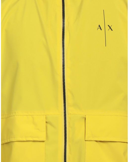 Armani Exchange Yellow Jacket for men