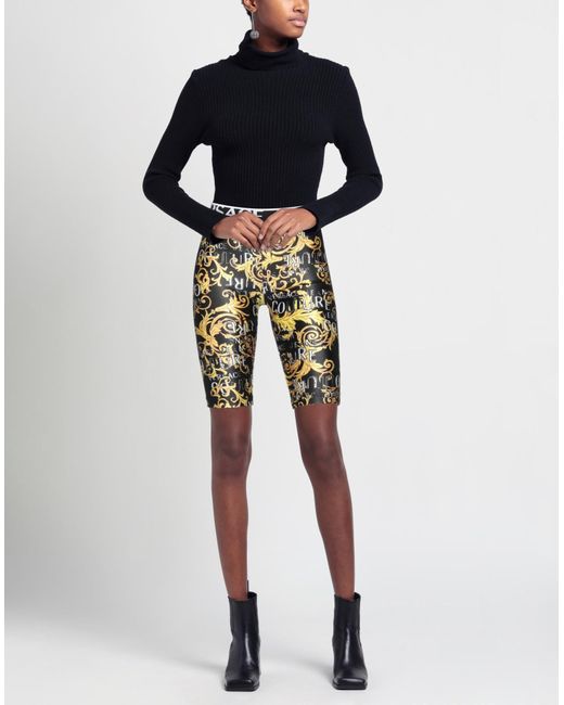 Versace Black Shorts & Bermuda Shorts