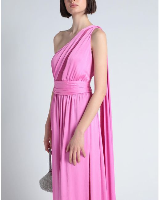 Hanita Pink Maxi-Kleid