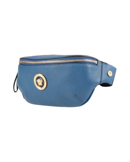 Versace Blue Belt Bag for men