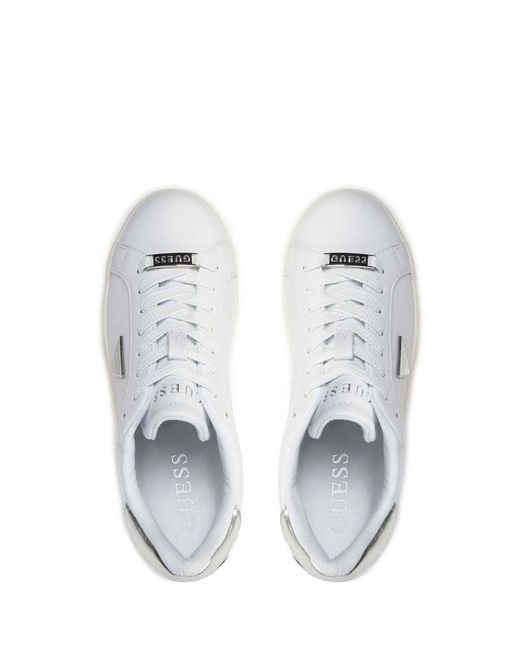 Sneakers Guess de color White