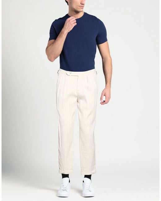 Myths Natural Pants Linen, Cotton, Polyester, Elastane for men