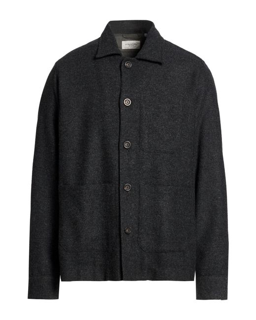 Tintoria Mattei 954 Black Jacket Wool, Polyester, Polyamide for men