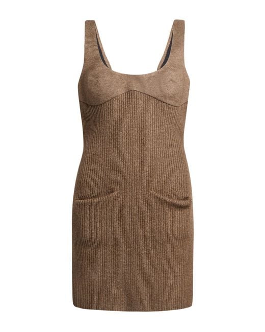 Alexander Wang Brown Mini Dress