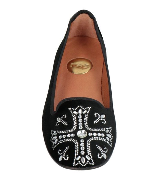 Ras Black Loafers