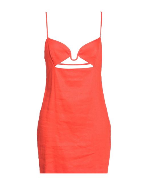 GAUGE81 Red Mini-Kleid