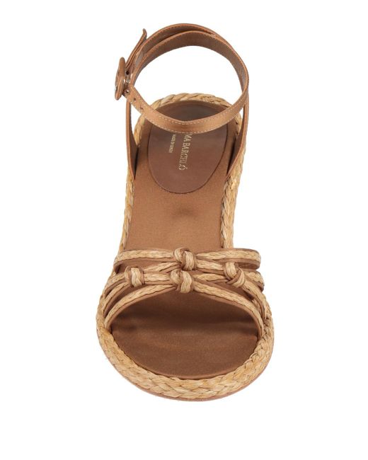 Paloma Barceló Metallic Espadrilles