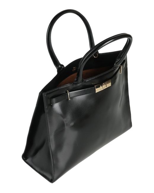 Borsa A Mano di Borbonese in Black