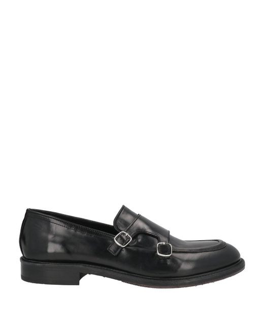 Pawelk's Black Loafers Leather for men