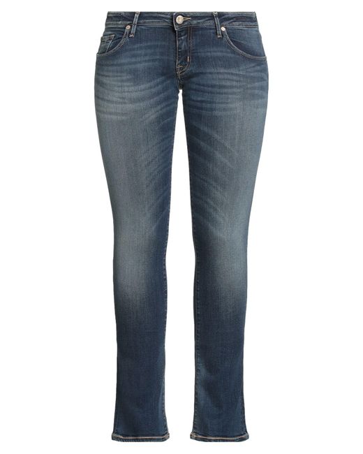 Jacob Cohen Blue Jeans Cotton, Elastane