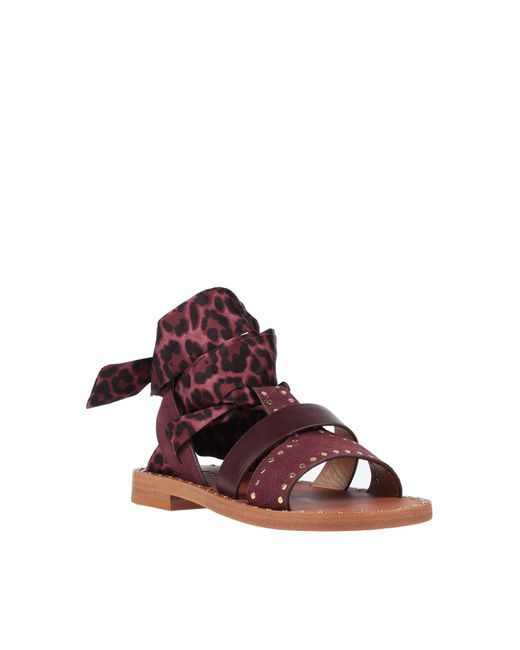 Sandro Brown Sandale
