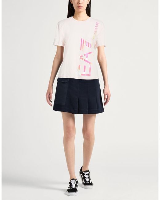 EA7 Pink T-Shirts