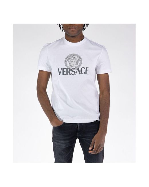 T-shirt Versace pour homme en coloris White