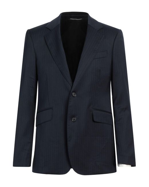 PT Torino Blue Midnight Blazer Virgin Wool for men