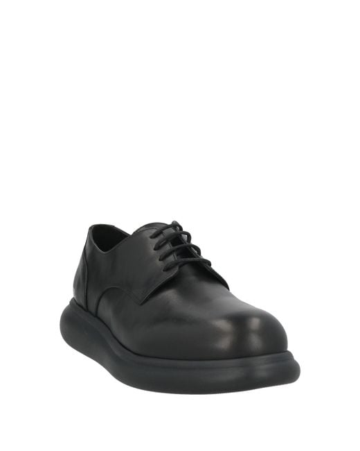 Karl Lagerfeld Black Lace-Up Shoes for men