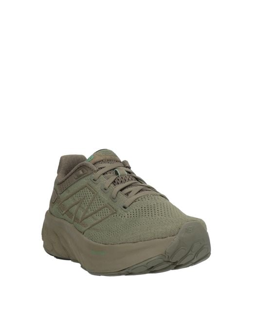 New Balance Green Fresh Foam Military Sneakers Textile Fibers