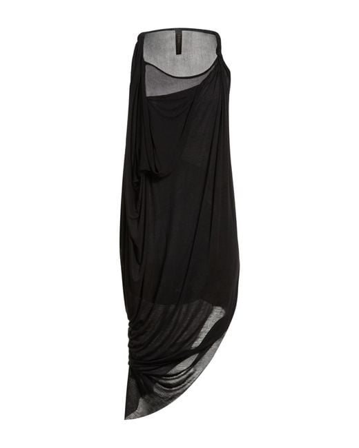 Giovanni Cavagna Black Midi Dress