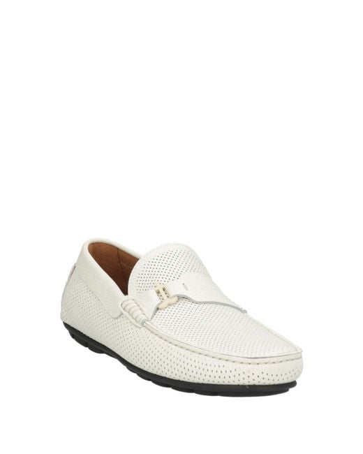 Baldinini White Loafer for men