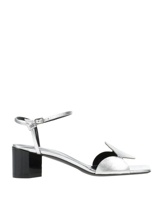 Pierre Hardy White Sandals