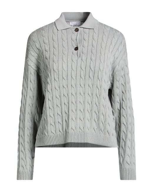 Pullover Brunello Cucinelli de color Gray