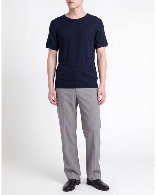Sandro Blue Midnight Sweater Viscose, Polyamide for men