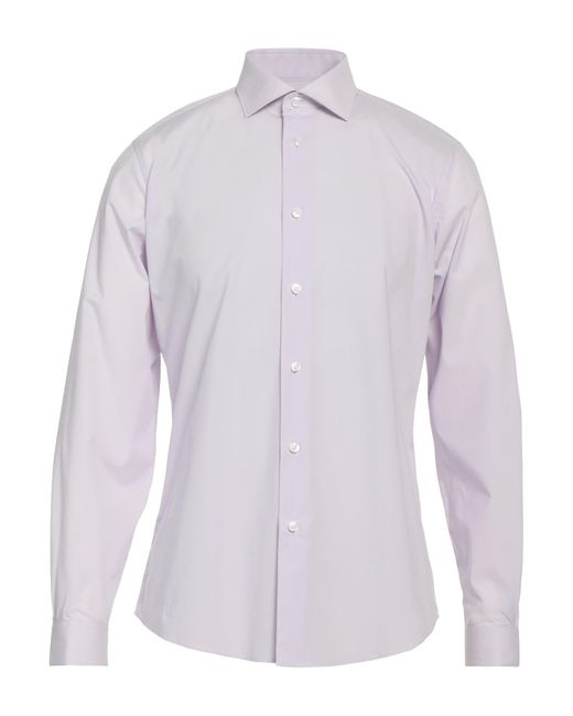 Class Roberto Cavalli Purple Shirt for men