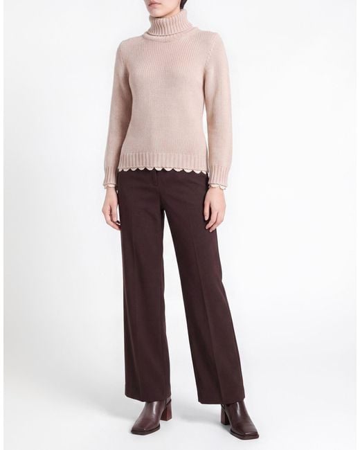 Magda Butrym Pink Turtleneck Cashmere