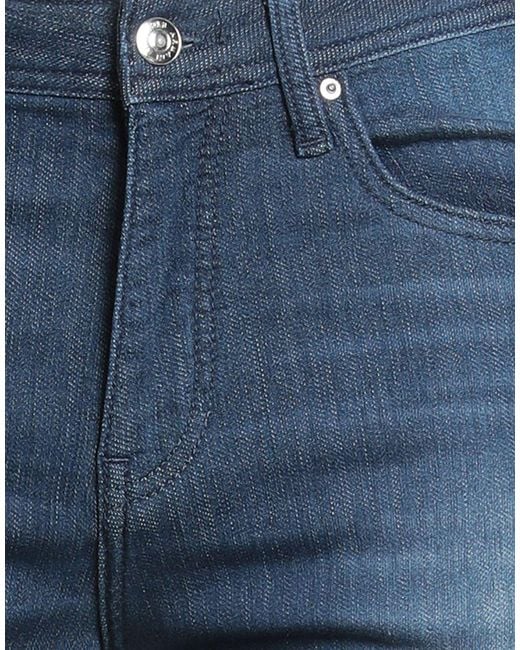 ARMANI EXCHANGE Blue Jeans Cotton, Polyester, Elastane for men