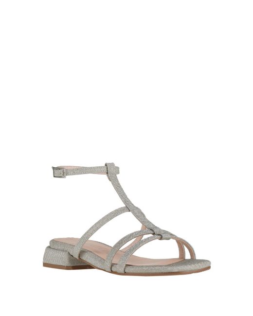 Lorenzo Mari Natural Sandals Textile Fibers