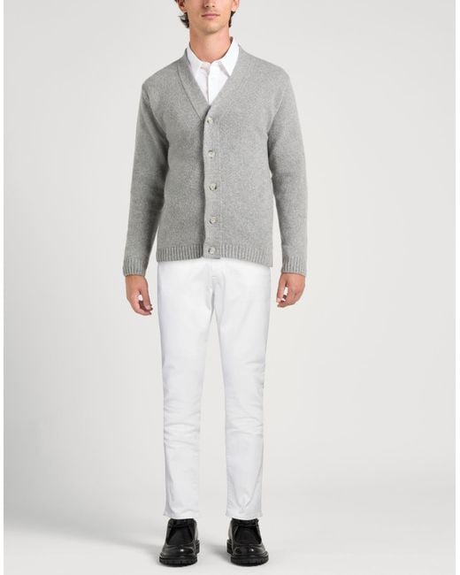 Boglioli White Jeans Cotton, Elastane for men