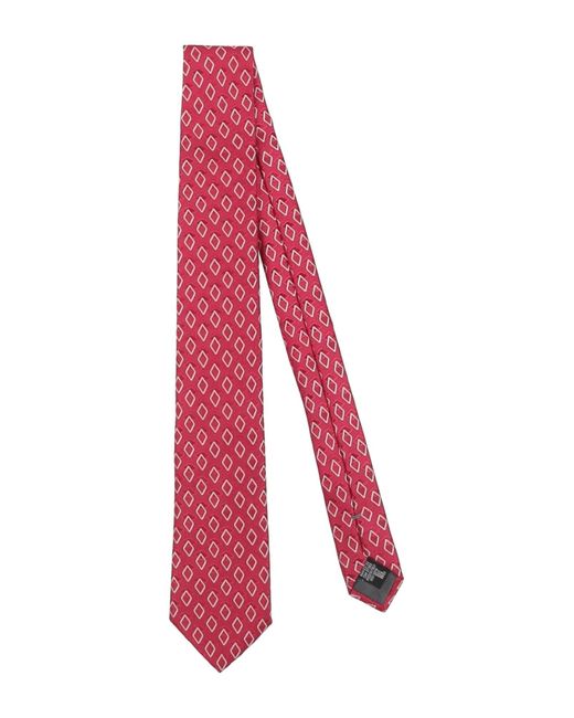Giorgio Armani Red Ties & Bow Ties for men