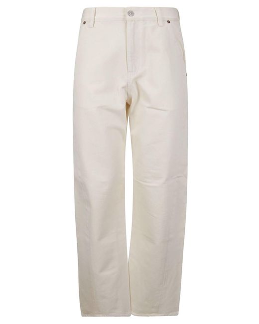Pantalon en jean Victoria Beckham en coloris White