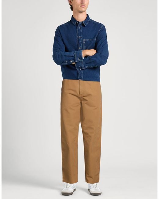 Carhartt Natural Pants Polyester, Cotton for men