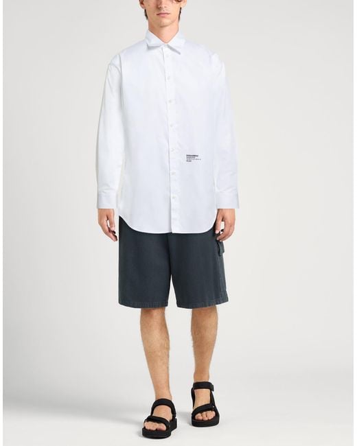 Camicia di DSquared² in White da Uomo