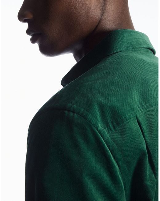 Camisa COS de hombre de color Green