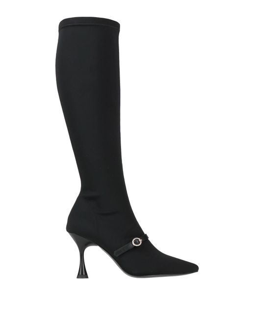 Tosca Blu Black Studio Boot Textile Fibers