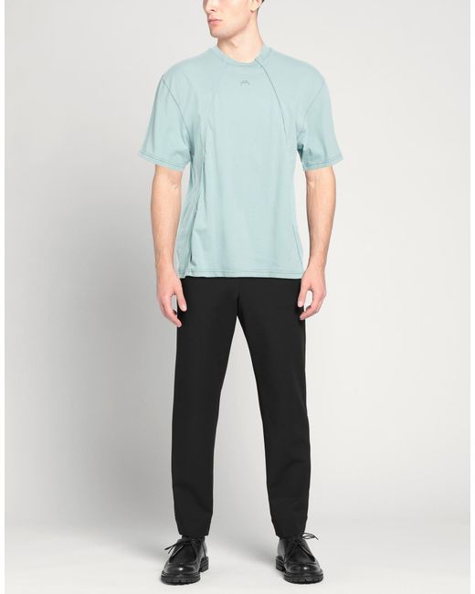 A_COLD_WALL* Blue T-Shirt Cotton, Elastane for men