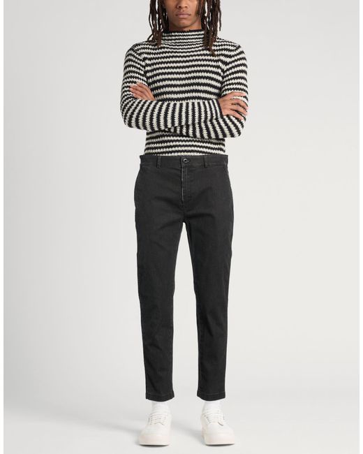 Department 5 Gray Jeans Cotton, Recycled Cotton, Recycled Elastane for men