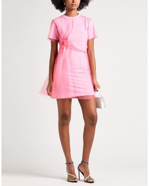 MSGM Pink Mini Dresses