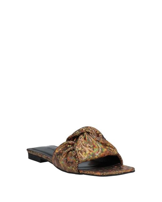 By Far Brown Sandals