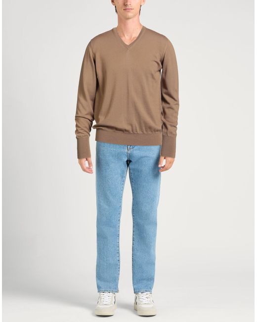 Alpha Studio Pullover in Brown für Herren
