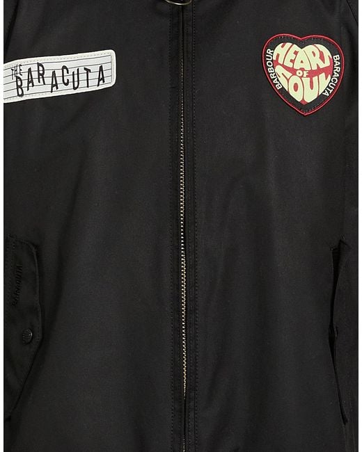 Barbour Black Jacket for men