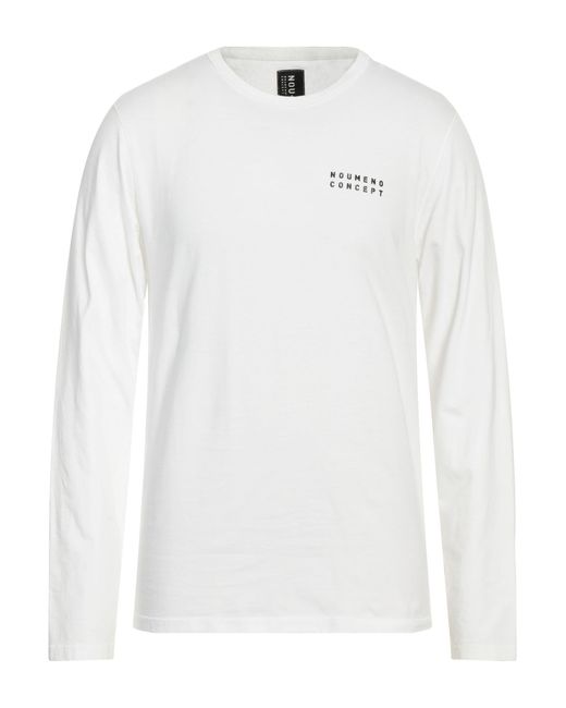 NOUMENO CONCEPT White T-shirt for men