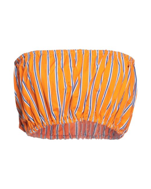 WEILI ZHENG Orange Top