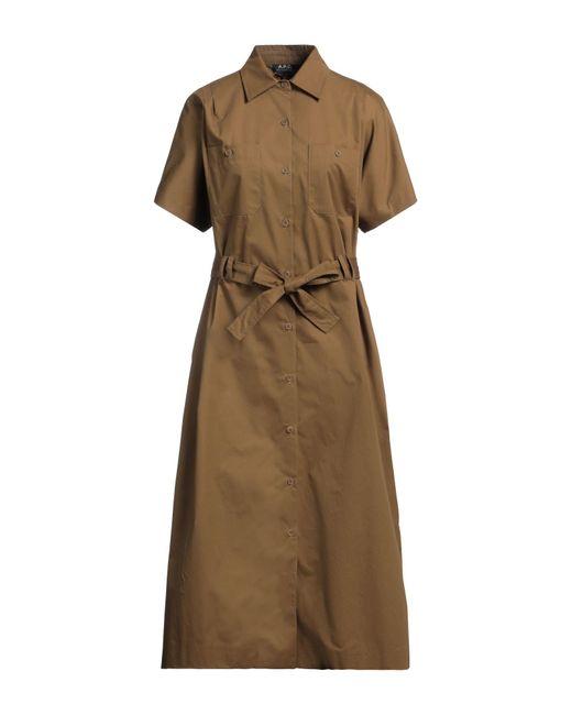 A.P.C. Natural Midi Dress