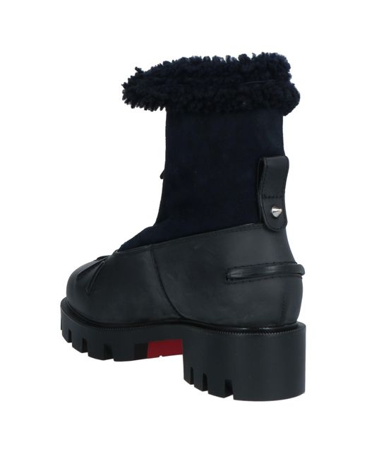 Christian Louboutin Black Ankle Boots