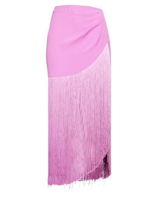 SIMONA CORSELLINI Pink Maxi-Rock