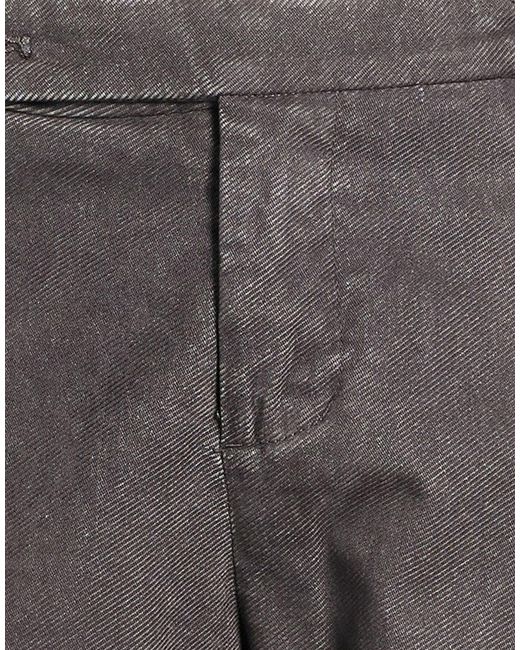 Entre Amis Gray Pants Cotton, Elastane, Polyurethane, Polyamide for men