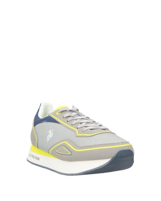 U.S. POLO ASSN. Gray Trainers for men